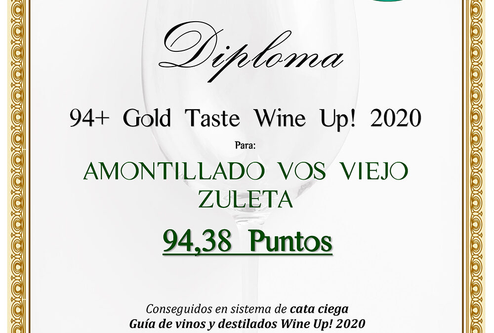 La Guía Wine Up premia a seis vinos de Delgado Zuleta por encima de los 90 puntos