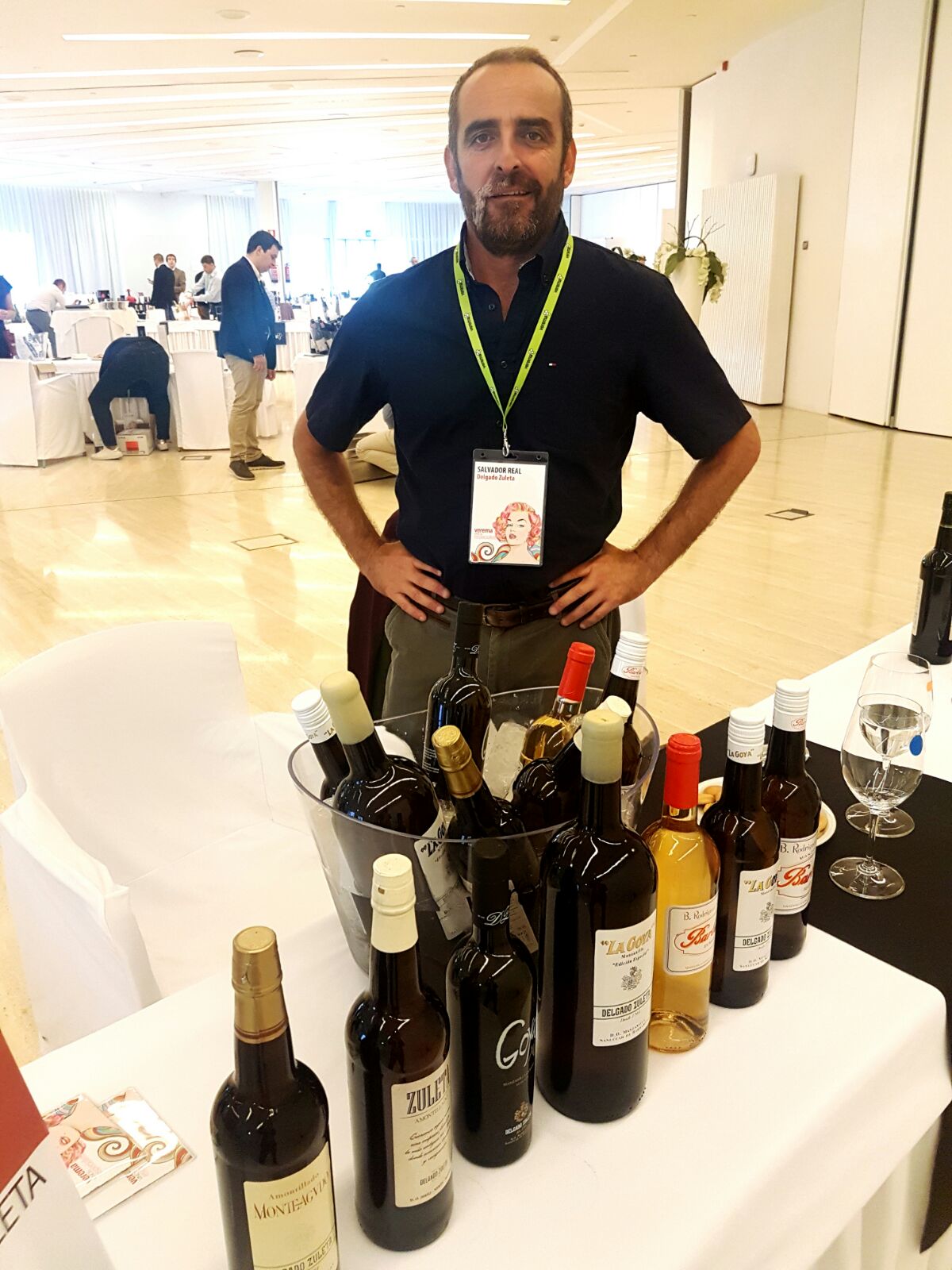 Delgado Zuleta, en el primer Salón de Vinos Especiales de Verema