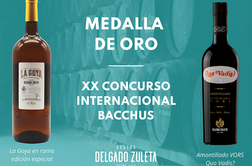 Delgado Zuleta se hace con dos oros en el XX Concurso Internacional de Vinos Bacchus