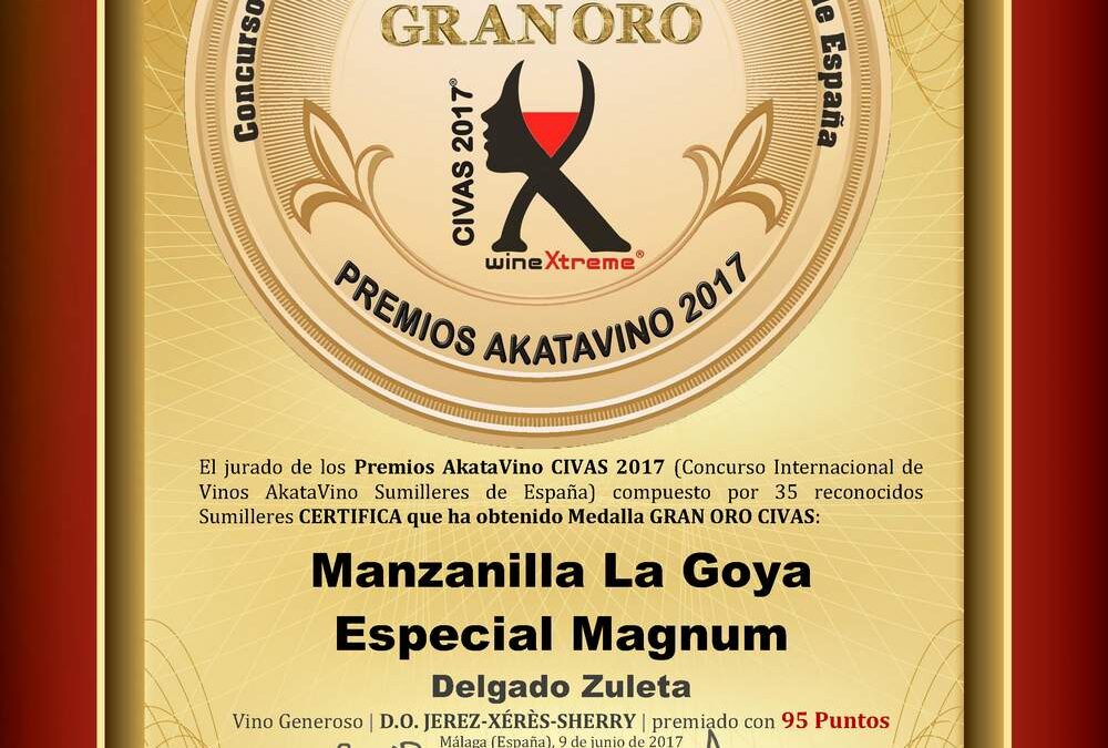 Delgado Zuleta, la bodega más premiada del Marco en “CIVAS 2017”